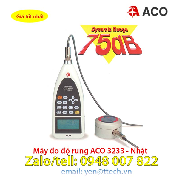 Máy đo độ rung ACO 3233